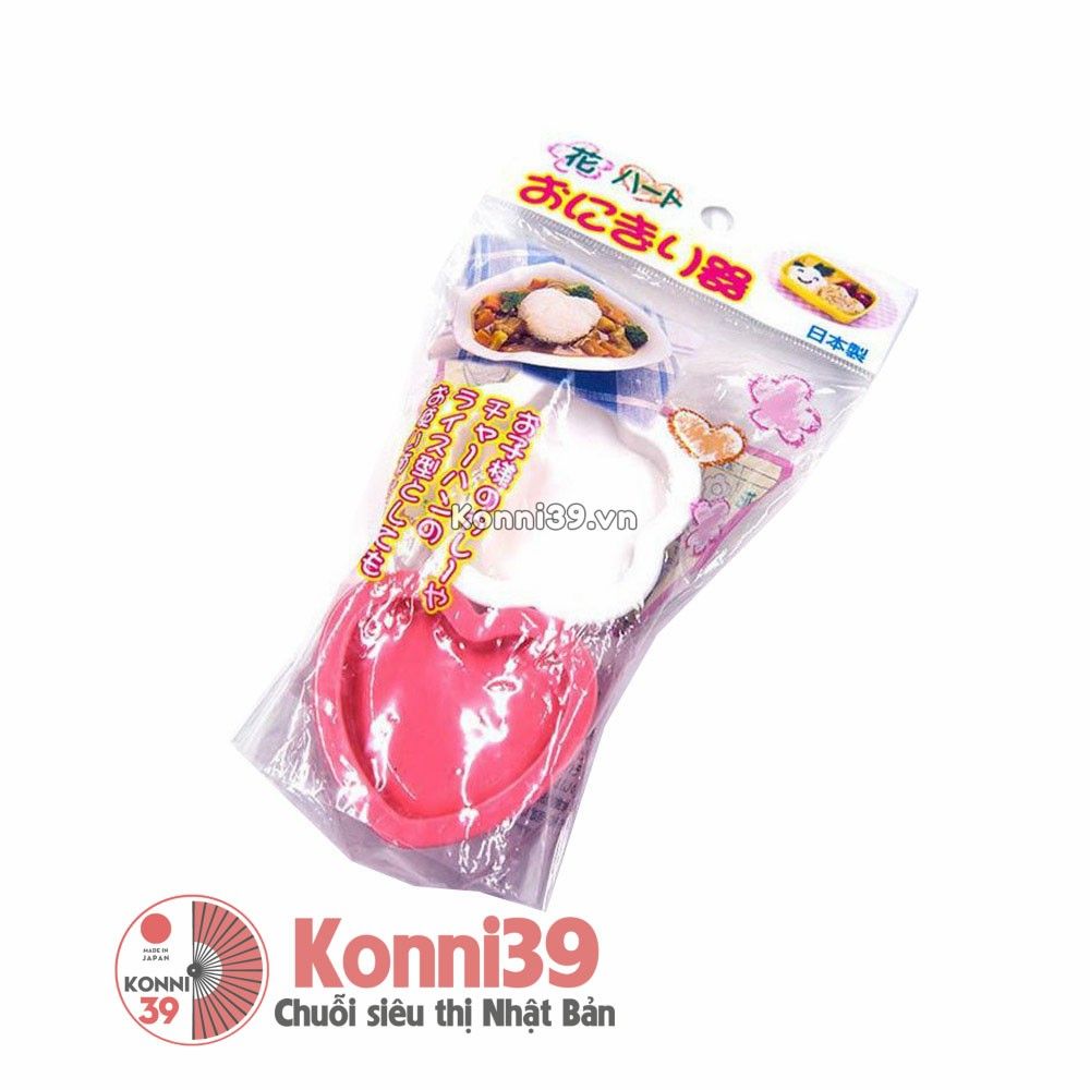 Khuôn làm cơm Bento hình trái tim mới nhất 2019 – Chuỗi siêu thị Nhật Bản nội địa - MADE IN JAPAN Konni39 tại Việt Nam