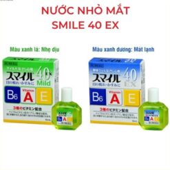 Nước nhỏ mắt Smile 15ml (2 loại) (Làm dịu)