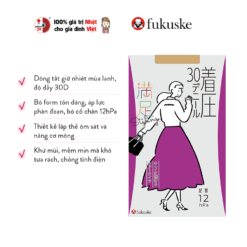 Quần tất Fukuske - Bó - Dày 30D 543V1901