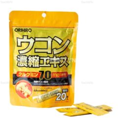 Bột nghệ giải rượu Orihiro Ukon 70mg túi 20 gói