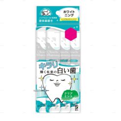 Nước súc miệng bạc hà và chanh Okuchi Mint - gói 5 thanh