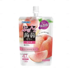 Thạch vị đào Orihiro Peach Jelly 130g