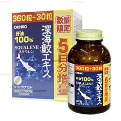 Viên uống chiết xuất dầu gan cá mập Orihio 390 viên