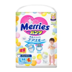 Bỉm Merries quần L44+6