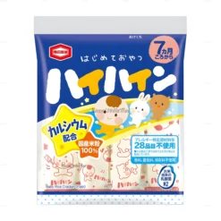 Bánh gạo ăn dặm Haihain cho bé từ 7 tháng 53g - Vị sữa