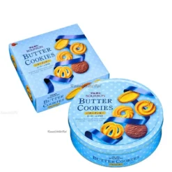 Bánh quy Bourbon Butter Cookies hộp thiếc 60 chiếc