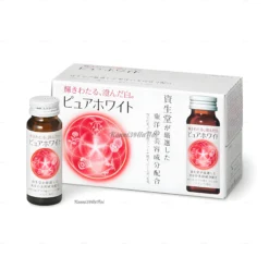 Nước uống trắng da Shiseido Pure White bổ sung Collagen 50ml x 10 chai