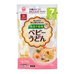 Mì Udon Hakubaku Baby tách muối cho trẻ từ 7 tháng gói 100g