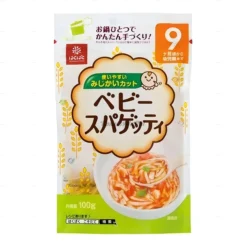 Mì Spaghetti Hakubaku Baby tách muối cho bé từ 9 tháng tuổi