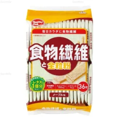 Bánh xốp Hamada lúa mì nguyên cám và xơ 284g