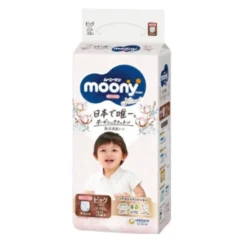 Bỉm cao cấp Moony Natural Organic quần XL32 cho bé từ 12-22kg