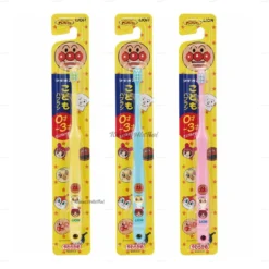 Bàn chải đánh răng cho bé Lion hình Anpanman từ 0 đến 3 tuổi