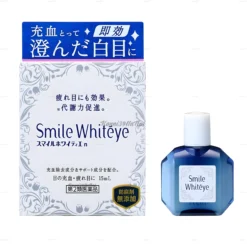 Nước nhỏ mắt Smile Whiteye giảm khô, mỏi, vấn đề về mắt đỏ lọ 15ml