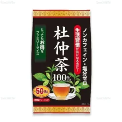 Trà lá đỗ trọng Yuwa Tochu 100% 50 gói x 2g