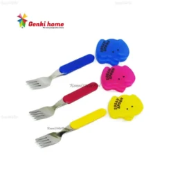 Dĩa inox Echo có nắp đậy hình thú