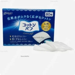 Bông tẩy trang S Select mềm mại, thân thiện với da hộp 80 miếng