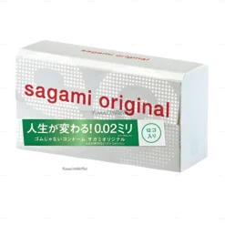 Bao cao su Sagami Original 0.02mm - hộp 12 chiếc