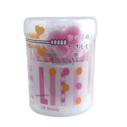 Tăm bông thân giấy Life For Girls hộp nắp bật 160 chiếc