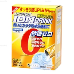 Bột pha nước uống Fine Ion điện giải và bổ sung Kẽm hộp 3g x 22 gói