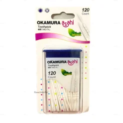 Tăm nhựa Okamura hộp 120 cây