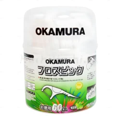 Tăm chỉ nha khoa Okamura hộp 60 cây