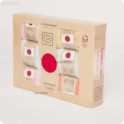 Set 3 khăn mặt sợi tre S'Baby Unobaby 25x25 cm