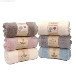 Khăn mặt sợi sồi S'Baby Unobaby 28x50 cm (nhiều màu)