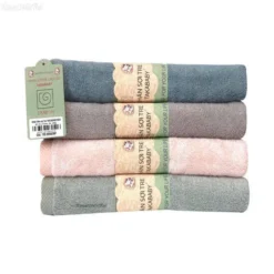 Khăn tắm sợi sồi S'Baby Uchibaby 60x120 cm (nhiều màu)