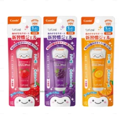 Kem đánh răng cho bé Combi Teteo dạng gel hỗ trợ chống sâu răng từ 9 tháng tuổi 30g