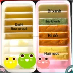 Khay trữ đồ ăn dặm Kokubo - 8 ngăn - Hàng nhập nội địa Nhật Bản - Ảnh 3