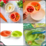 Bát ăn dặm chia ngăn Inomata - cam - Hàng nhập nội địa Nhật Bản - Ảnh 4