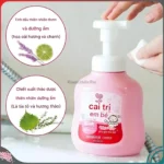 Sữa tắm gội cho bé Arau Baby tạo bọt chai 450ml - Ảnh 3