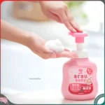 Sữa tắm gội cho bé Arau Baby tạo bọt chai 450ml - Ảnh 6