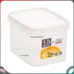 Hộp nhựa Yamada dáng cao 1.7L - trắng - Ảnh 2