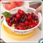 Bộ rổ kèm khay Nakaya tròn 1.8L - Hàng nhập nội địa Nhật Bản - Ảnh 4