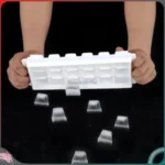 Khay đá Inomata 18 viên - an toàn, không bị cong trong tủ đá - Ảnh 4