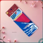 Khăn trang trí hình núi Phú Sĩ 34x95 cm - Chất lượng Nhật Bản - Ảnh 2