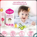 Son dưỡng môi cho bé Wakodo cho bé Baby Care Stick thỏi 5g - Ảnh 3