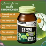 Viên uống bổ não Noguchi bổ sung DHA&EPA chiết xuất lá bạch quả 60 viên (mẫu mới) - Ảnh 3