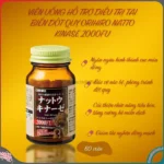 Viên uống hỗ trợ điều trị tai biến đột quỵ Orihiro Natto Kinase 2000FU 60 viên - Ảnh 4