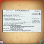 Bao cao su Sagami Original 0.02mm - hộp 2 chiếc - Ảnh 3