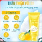 Sữa rửa mặt Senka Vitamin C tạo bọt làm sáng da, mờ thâm 100g - Ảnh 2