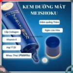 Kem dưỡng mắt Meishoku Whitening Eye Cream trị thâm và nhăn mắt 30g - Ảnh 2