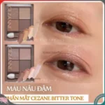Phấn mắt 4 màu Cezanne Beige Tone Eye Shadow (nhiều màu) - Ảnh 2