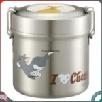 Hộp Cơm Inox Hút Chân Không Kháng Khuẩn 600Ml Tom & Jerry