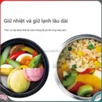 Hộp Cơm Inox Hút Chân Không Kháng Khuẩn 600Ml Tom & Jerry - Ảnh 4