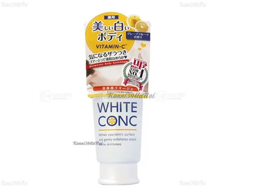 Kem tẩy da chết của Nhật toàn thân White Conc Body.