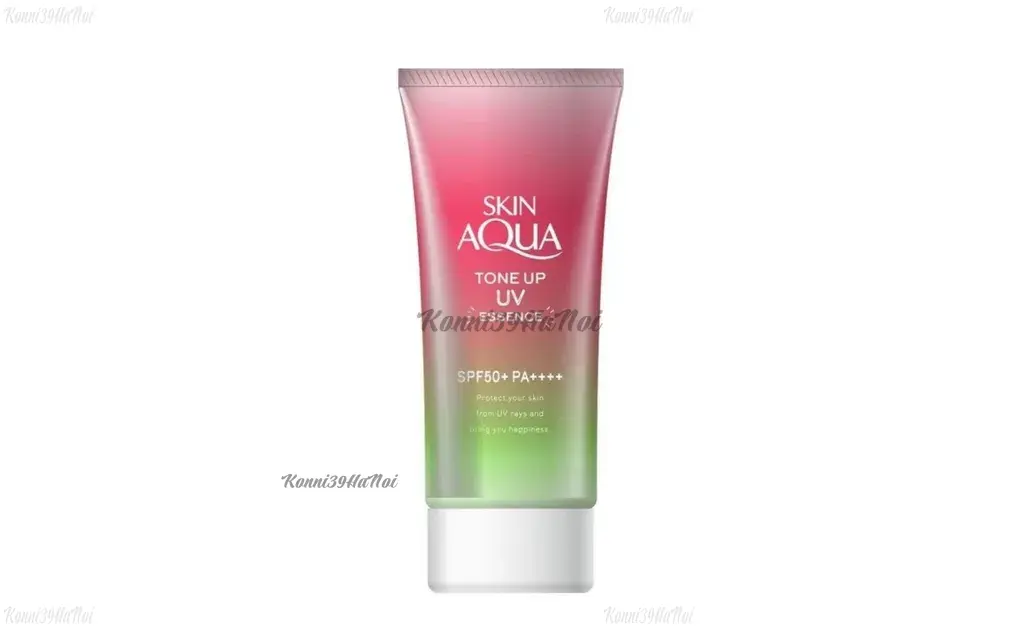 Kem chống nắng của Nhật Sunplay Skin Aqua Tone Up UV Essence - Rose.