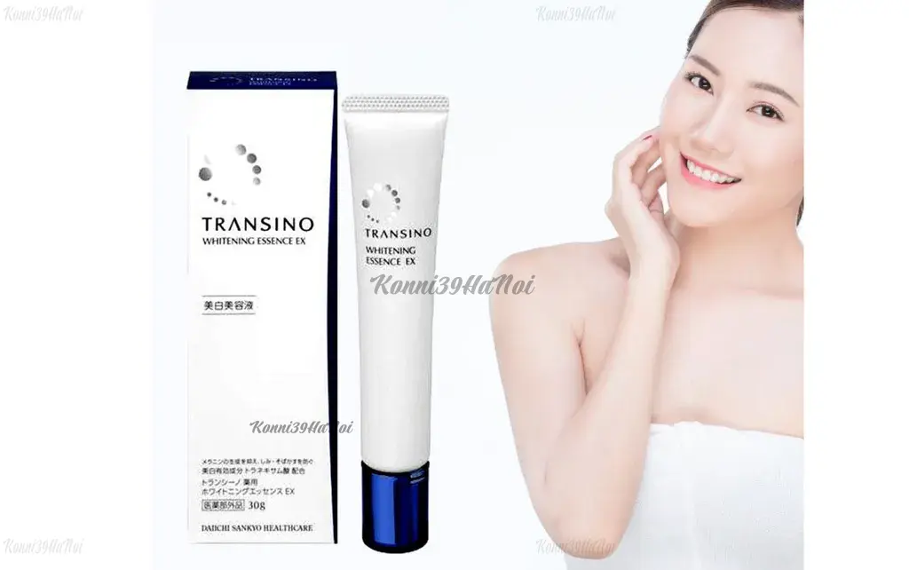 Kem trị nám của Nhật Transino Whitening EX II có khả năng làm mờ nám, tàn nhang và thâm mụn
