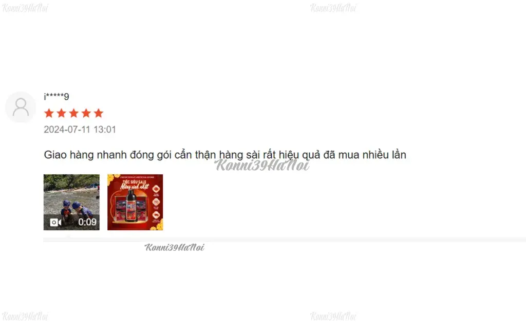 Review từ người dùng về dầu gội phủ bạc Akiwa 3